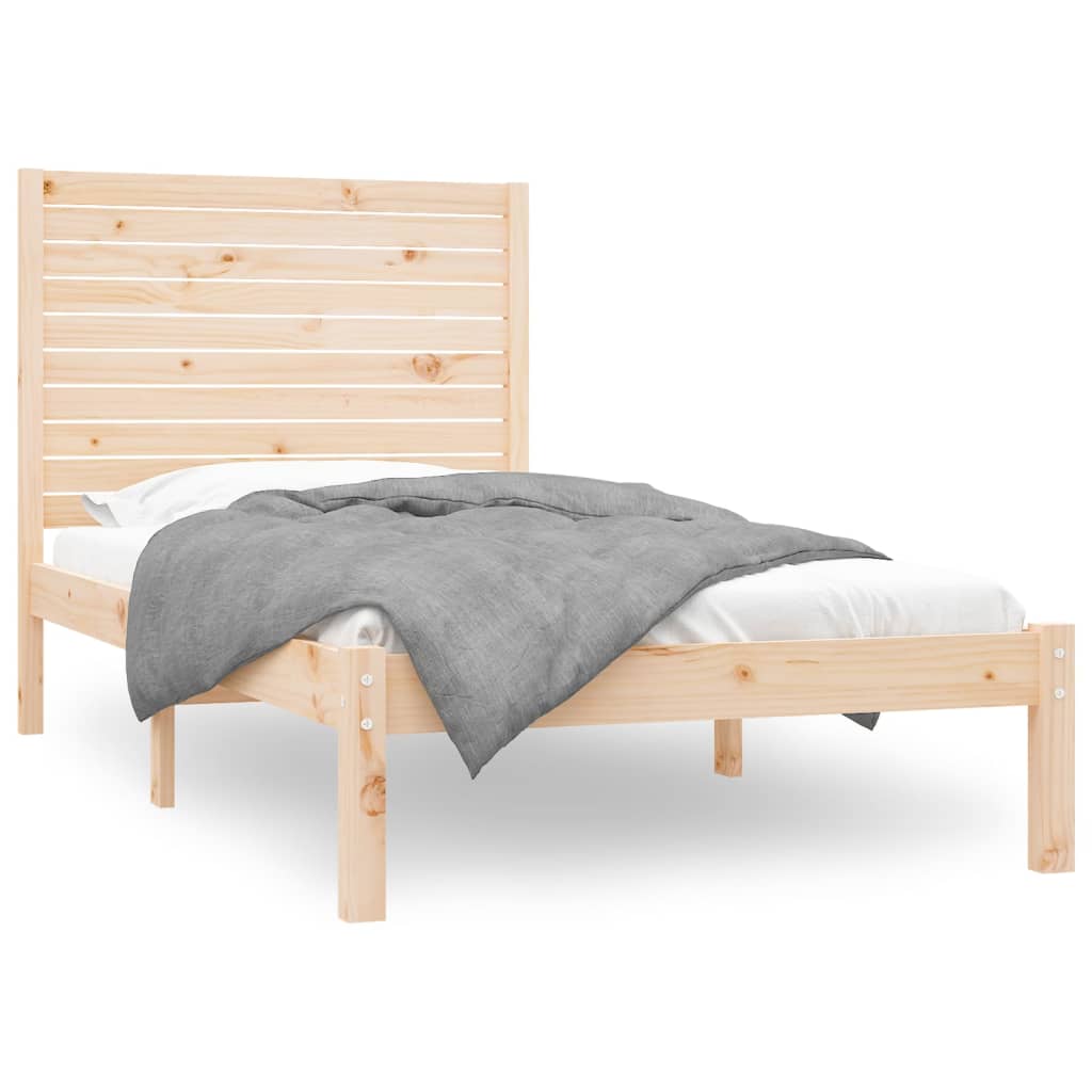 Bed Frame Solid Wood 90x200 cm