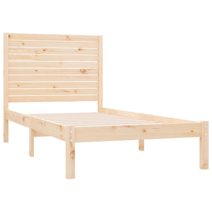 Bed Frame Solid Wood 90x200 cm