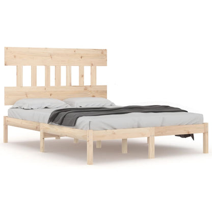 Bed Frame Solid Wood 120x200 cm