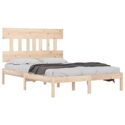 Bed Frame Solid Wood 120x200 cm