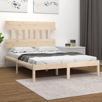 Bed Frame Solid Wood 120x200 cm