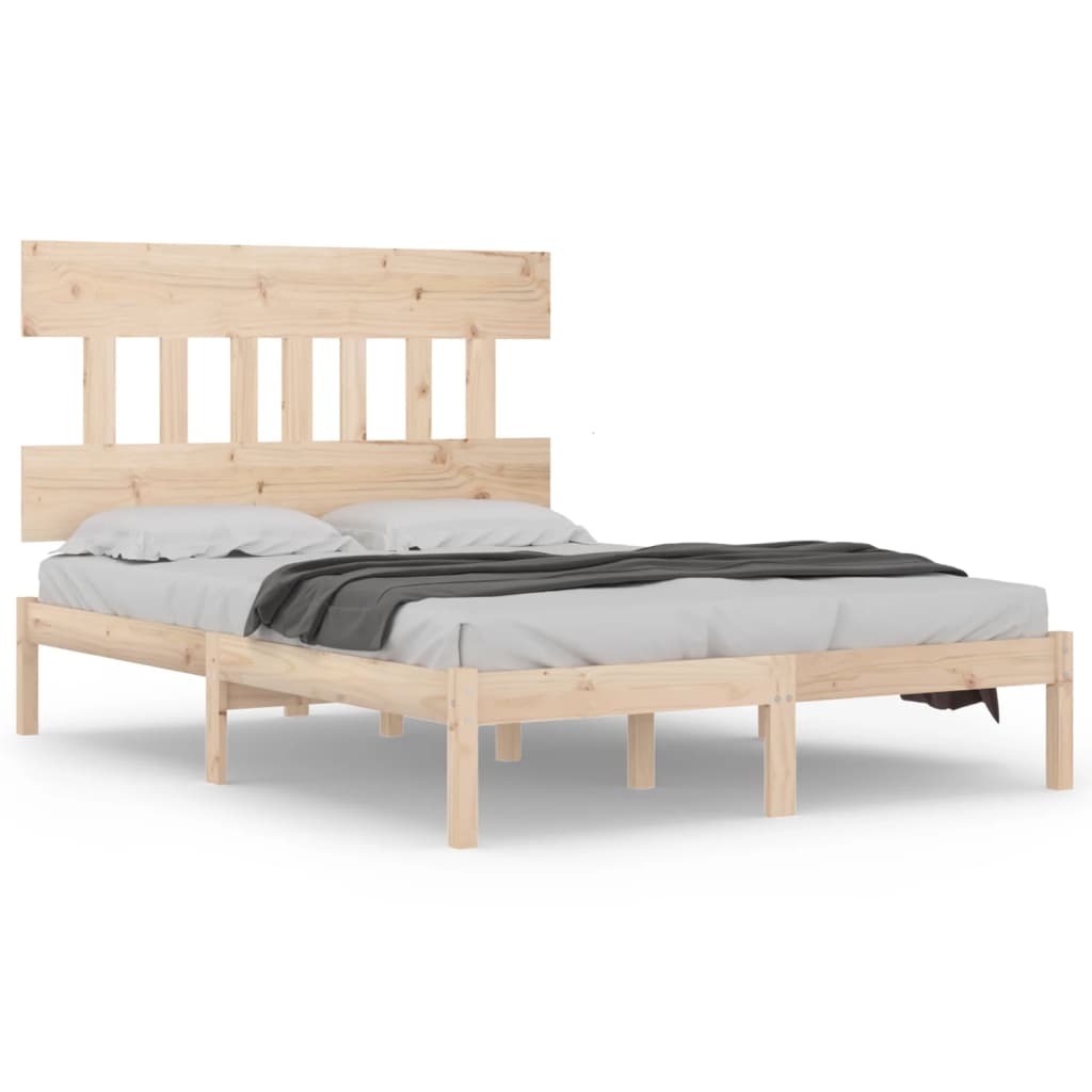 Bed Frame Solid Wood 160x200 cm