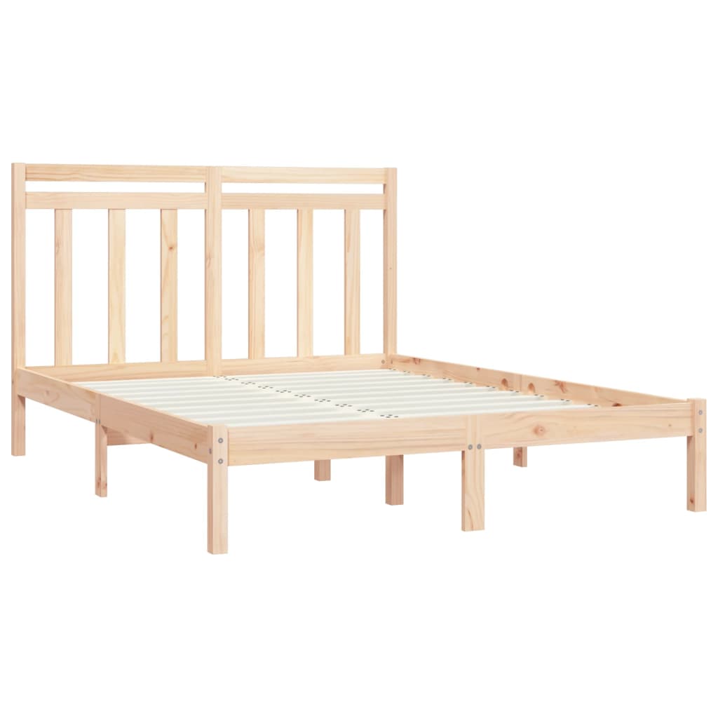 Bed Frame Solid Wood 160x200 cm