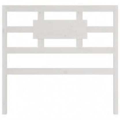 Bed Frame without Mattress White 100x200 cm Solid Wood