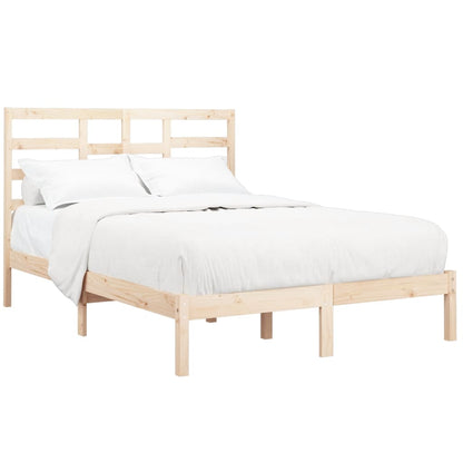 Bed Frame Solid Wood 140x200 cm