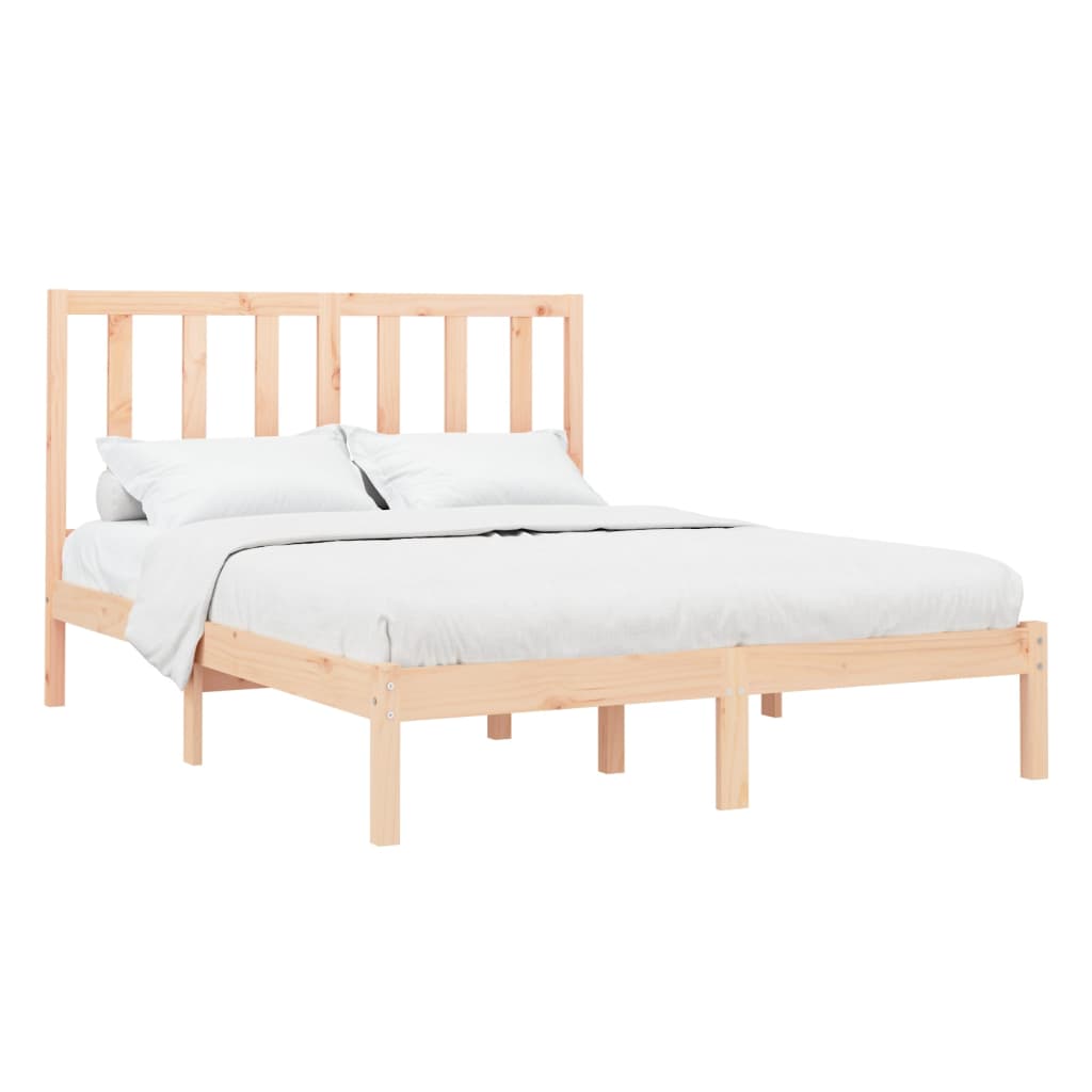 Bed Frame Solid Wood 120x200 cm