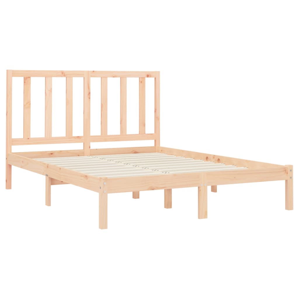 Bed Frame Solid Wood 120x200 cm