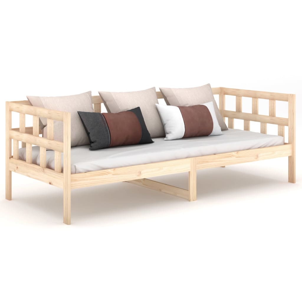 Day Bed without Mattress Solid Wood Pine 90x200 cm