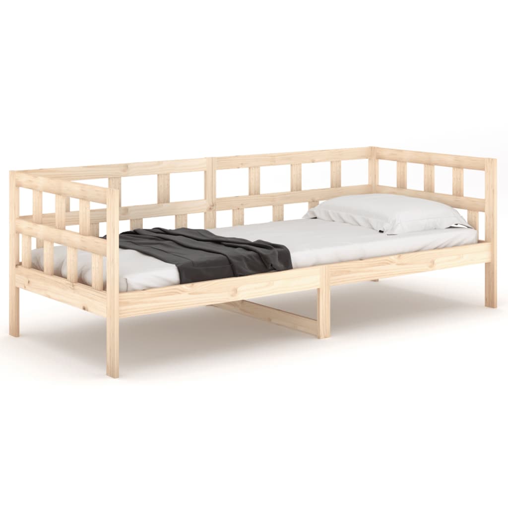 Day Bed without Mattress Solid Wood Pine 90x200 cm