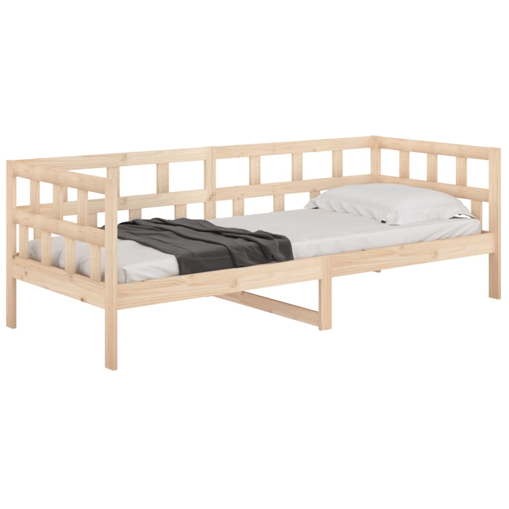 Day Bed without Mattress Solid Wood Pine 90x200 cm