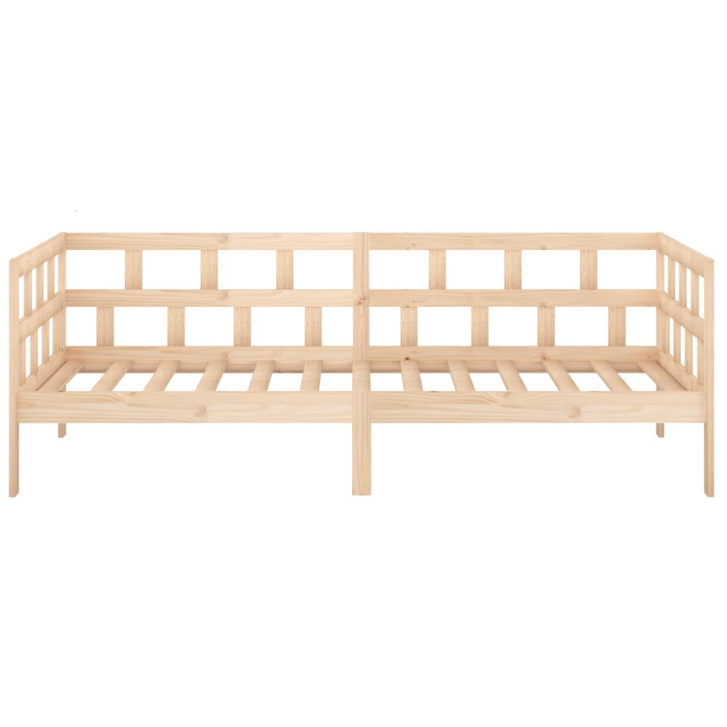 Day Bed without Mattress Solid Wood Pine 90x200 cm