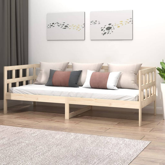 Day Bed without Mattress Solid Wood Pine 90x200 cm