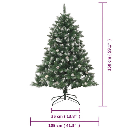 Artificial Christmas Tree with Stand 150 cm PVC