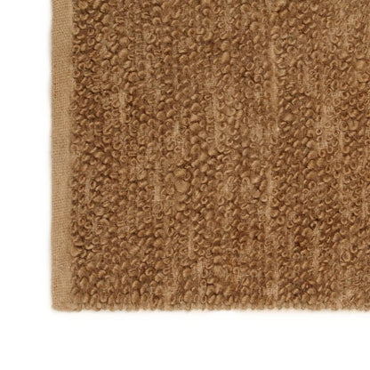 Handmade Loop Pile Rug 180x250 cm Jute and Cotton