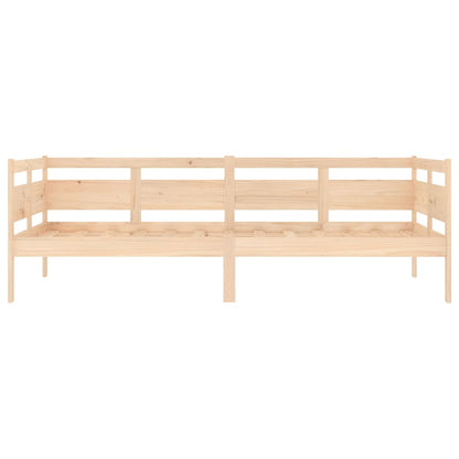 Day Bed without Mattress Solid Wood Pine 90x200 cm