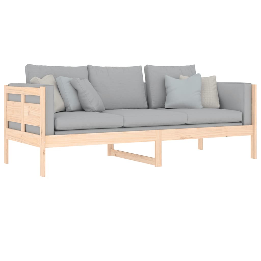 Day Bed without Mattress Solid Wood Pine 80x200 cm