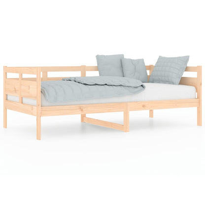 Day Bed without Mattress Solid Wood Pine 90x190 cm Single