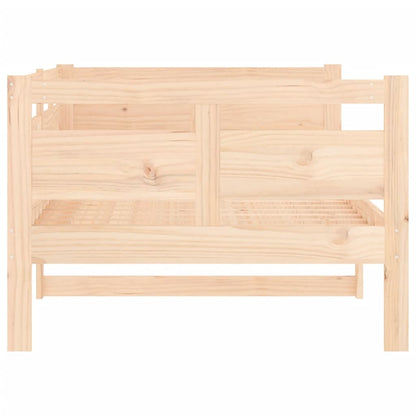 Day Bed without Mattress Solid Wood Pine 90x190 cm Single