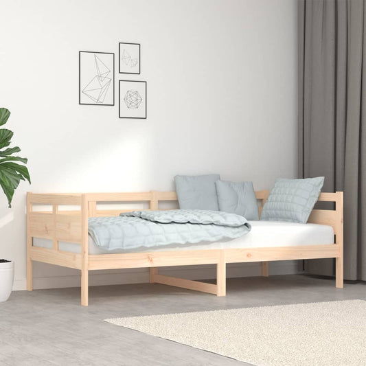 Day Bed without Mattress Solid Wood Pine 90x190 cm Single