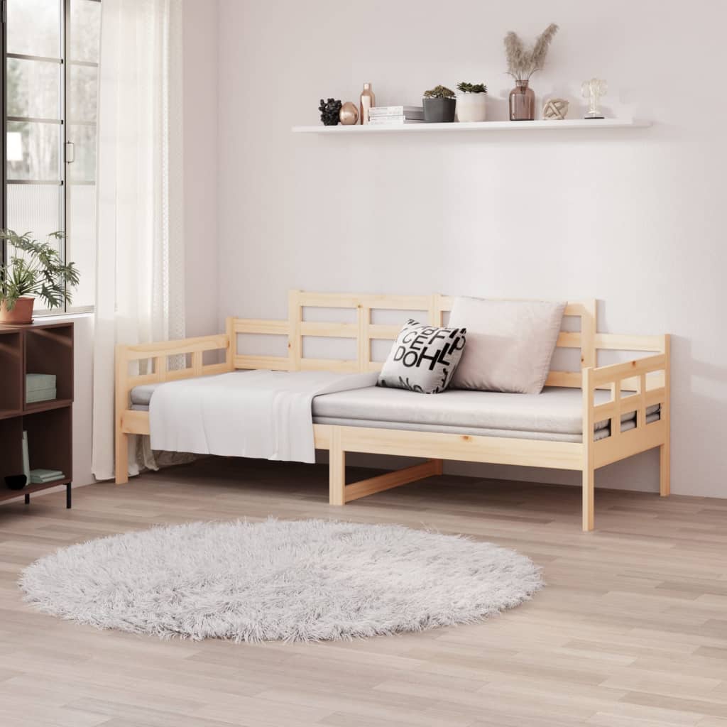 Day Bed Solid Wood Pine 90x200 cm