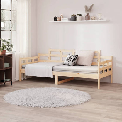 Day Bed Solid Wood Pine 90x190 cm