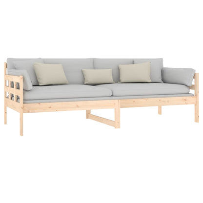 Day Bed without Mattress Solid Wood Pine 80x200 cm