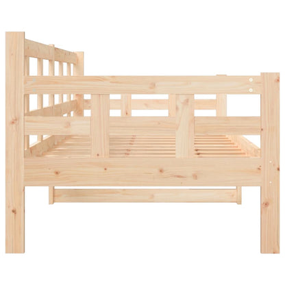 Day Bed without Mattress Solid Wood Pine 80x200 cm