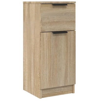 Sideboard Sonoma Oak 30x30x70 cm Engineered Wood