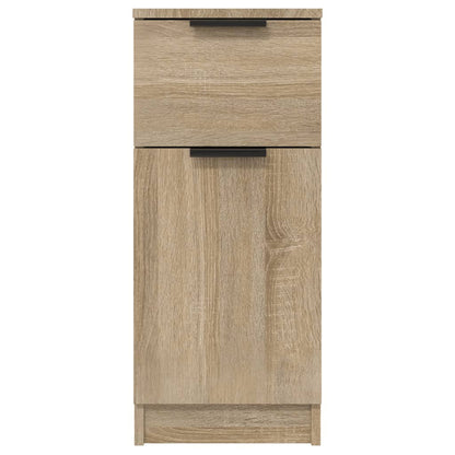 Sideboard Sonoma Oak 30x30x70 cm Engineered Wood