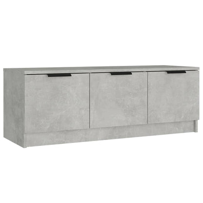 TV Cabinet Concrete Grey 102x35x36.5 cm Engineered Wood