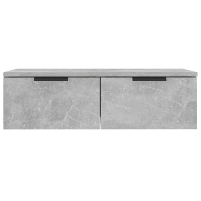 Wall Cabinet Concrete Grey 68x30x20 cm Engineered Wood