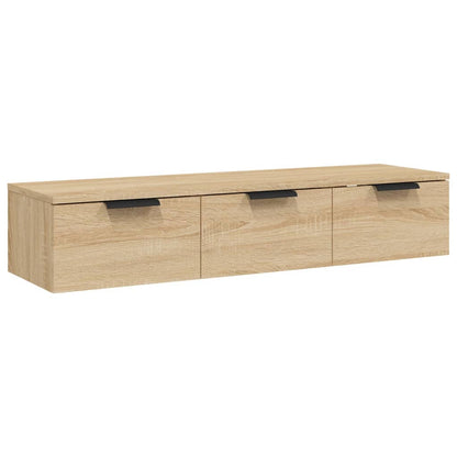 Wall Cabinet Sonoma Oak 102x30x20 cm Engineered Wood