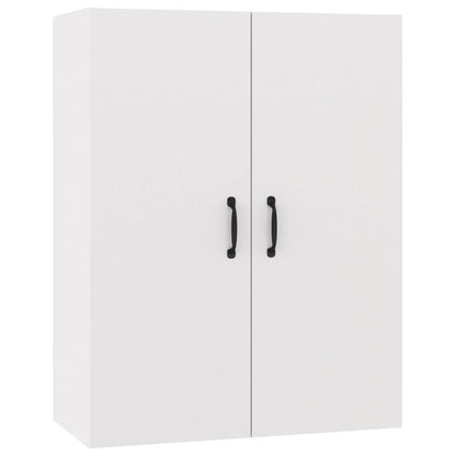 Hanging Cabinet White 69,5x34x90 cm Engineered Wood