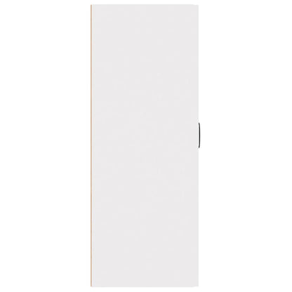 Hanging Cabinet White 69,5x34x90 cm Engineered Wood