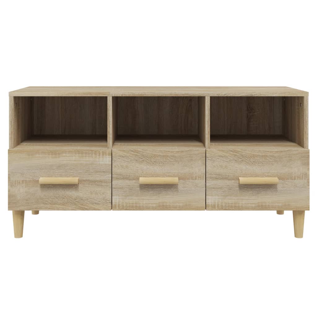 TV Cabinet Sonoma Oak 102x36x50 cm Engineered Wood