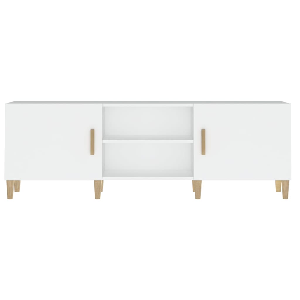 TV Cabinet White 150x30x50 cm Engineered Wood