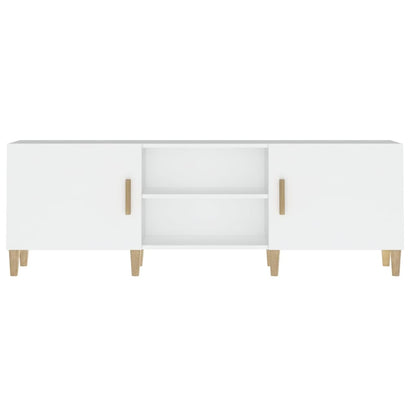 TV Cabinet White 150x30x50 cm Engineered Wood