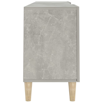 TV Cabinet Concrete Grey 150x30x50 cm Engineered Wood