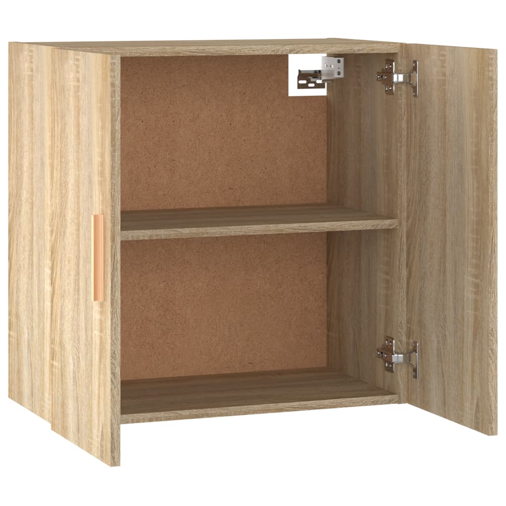 Wall Cabinet Sonoma Oak 60x30x60 cm Engineered Wood