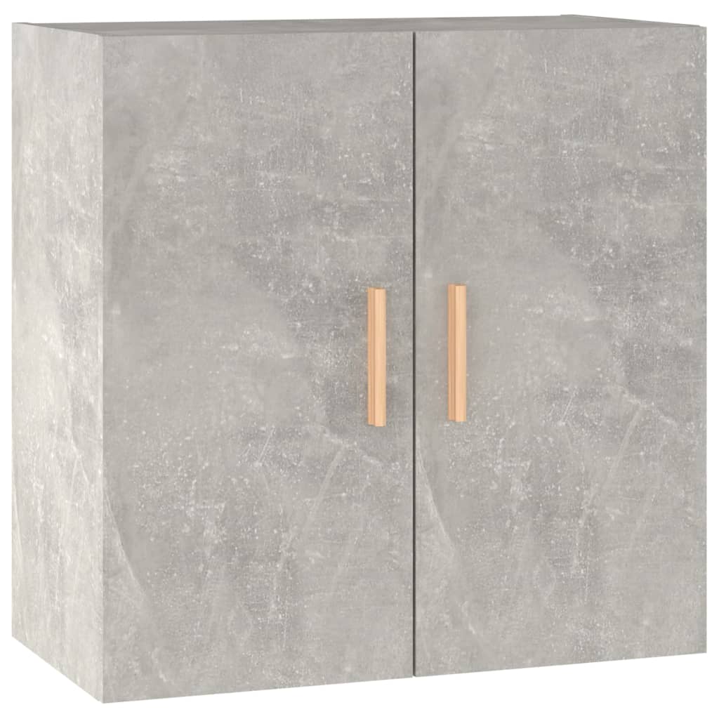 Wall Cabinet Concrete Grey 60x30x60 cm Engineered Wood