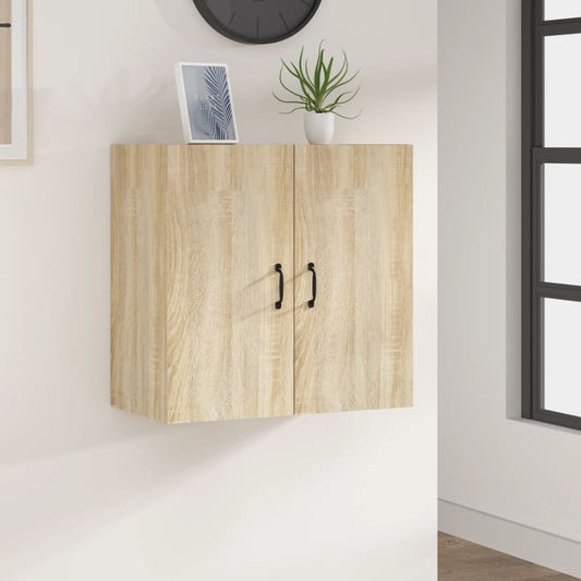 Wall Cabinet Sonoma Oak 60x31x60 cm Engineered Wood