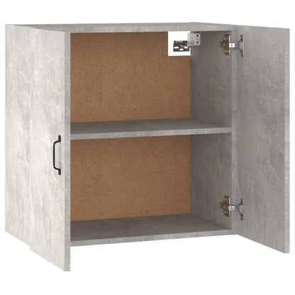 Wall Cabinet Concrete Grey 60x31x60 cm Engineered Wood