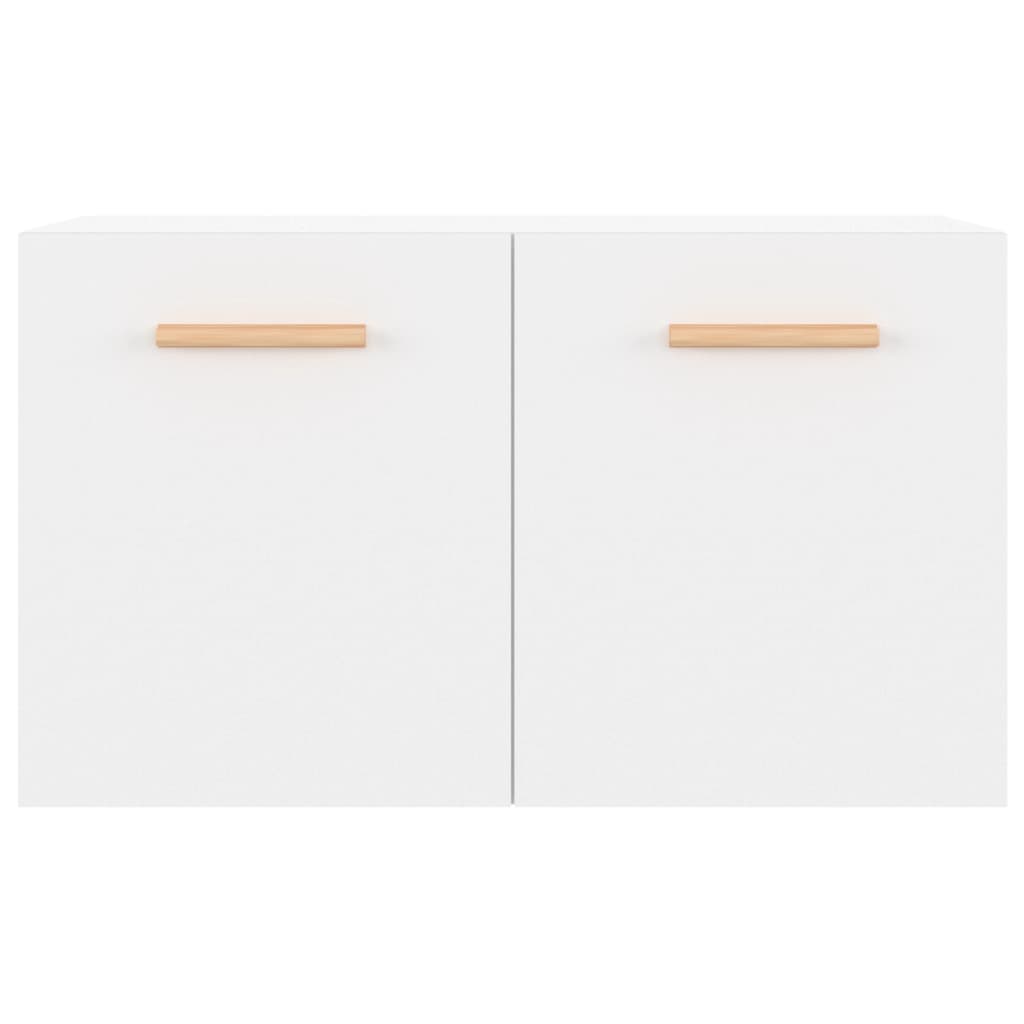 Wall Cabinet High Gloss White 60x36.5x35 cm Engineered Wood