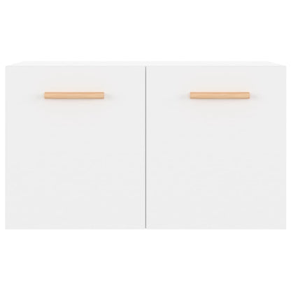 Wall Cabinet High Gloss White 60x36.5x35 cm Engineered Wood