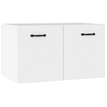 Wall Cabinet White 60x36.5x35 cm Engineered Wood