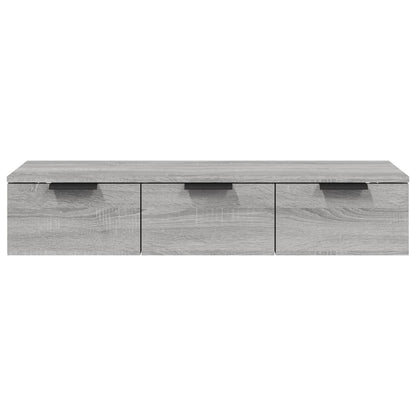 Wall Cabinet Grey Sonoma 102x30x20 cm Engineered Wood