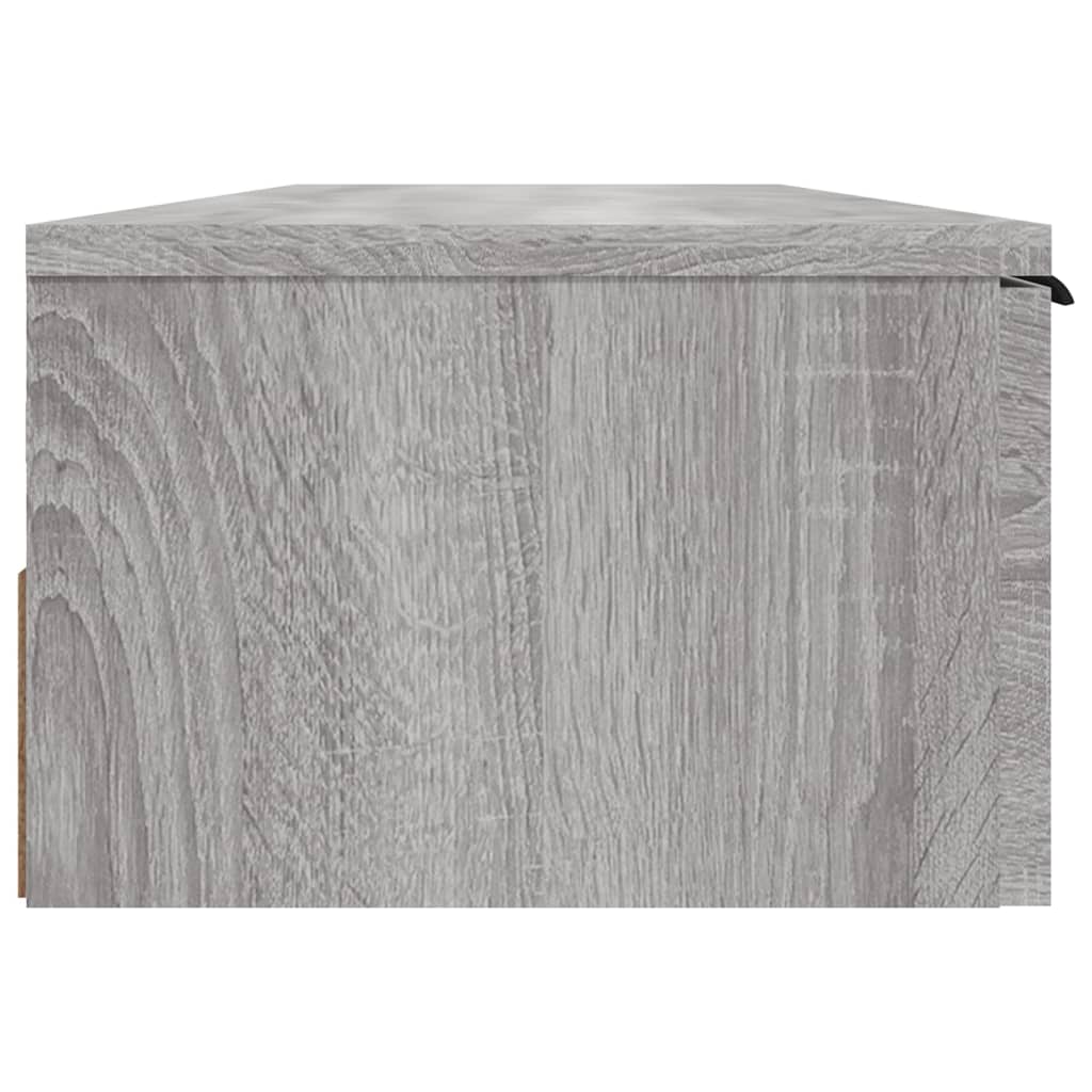 Wall Cabinet Grey Sonoma 102x30x20 cm Engineered Wood