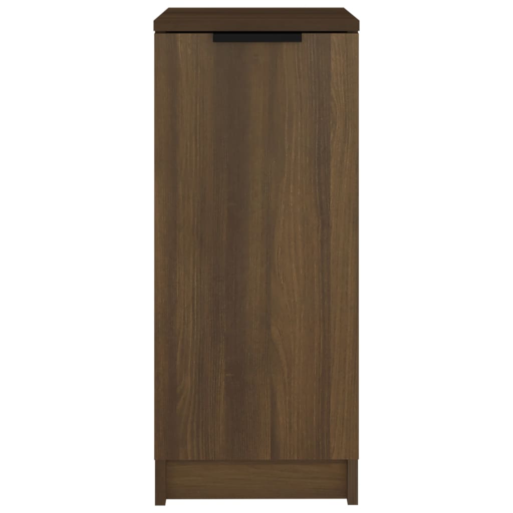 Shoe Cabinet Brown Oak 30x35x70 cm Engineered Wood