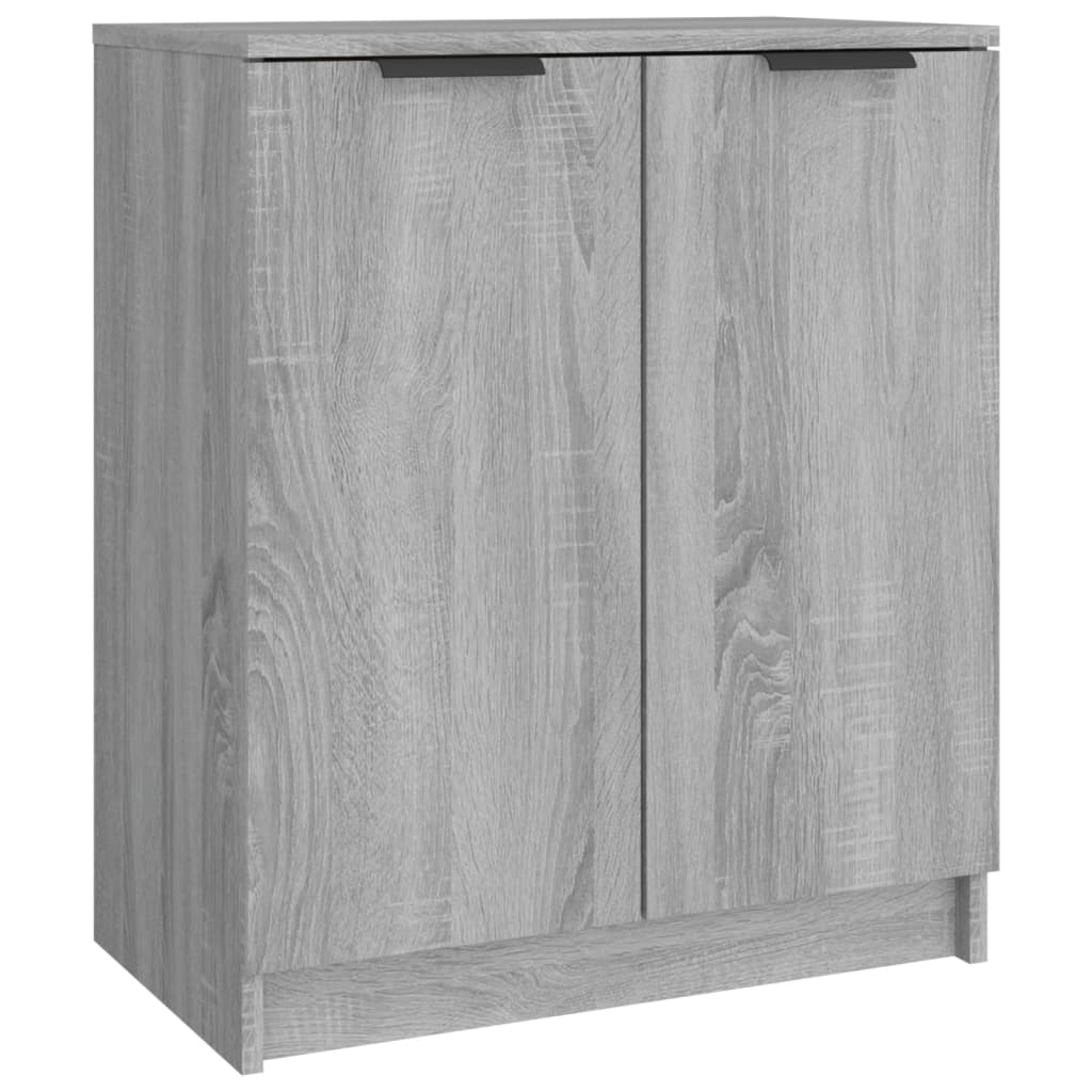 Shoe Cabinet Grey Sonoma 59x35x70 cm Engineered Wood