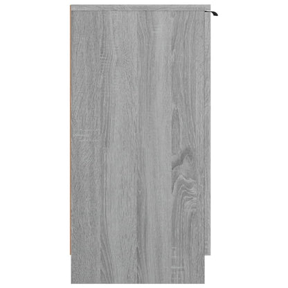 Shoe Cabinet Grey Sonoma 59x35x70 cm Engineered Wood